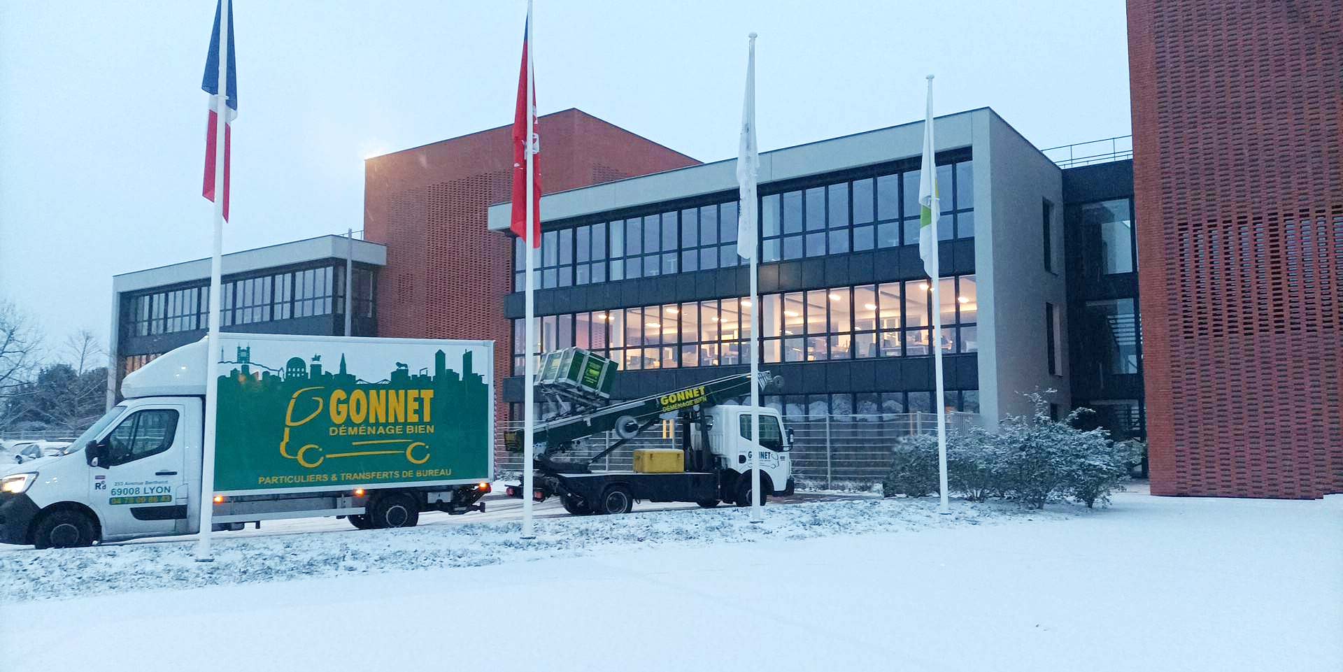 Camion de déménagement Gonnet